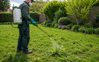 Désherbant pour les mauvaises herbes de la pelouse en 2026