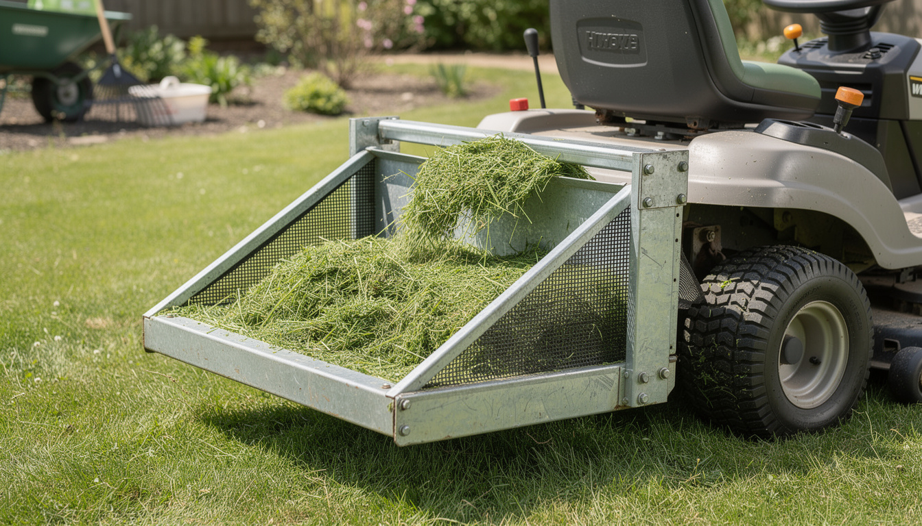 Fabriquer un ramasse herbe pour tracteur tondeuse : guide complet et astuces pratiques
