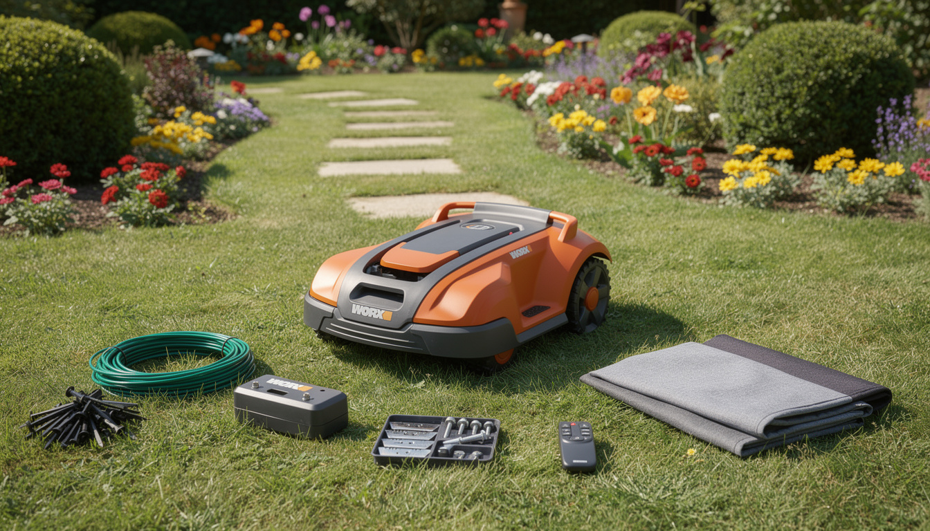 Accessoires pour robot tondeuse worx : guide et conseils pratiques découvrez notre guide complet et conseils pratiques pour choisir les meilleurs accessoires pour votre robot tondeuse worx et optimiser son efficacité.