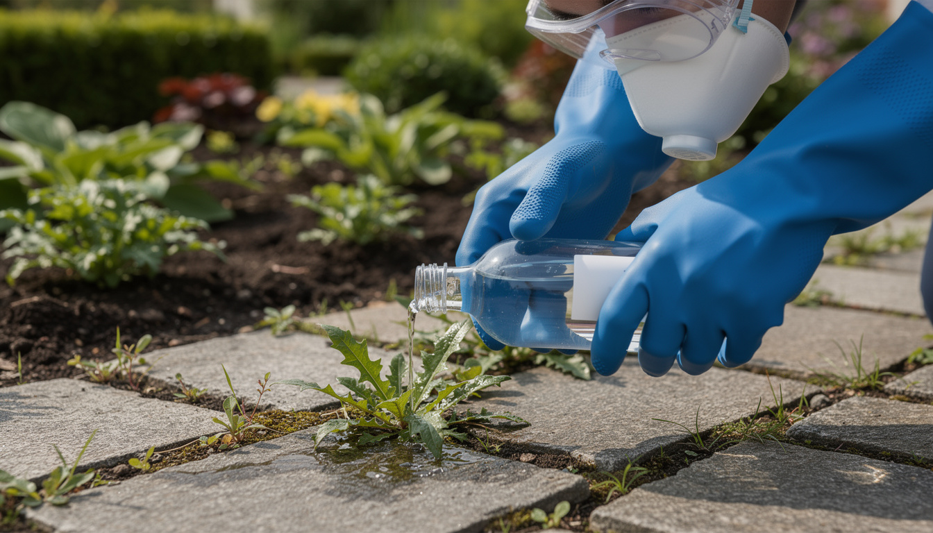 Comment utiliser l’acide chlorhydrique pour éliminer les mauvaises herbes efficacement