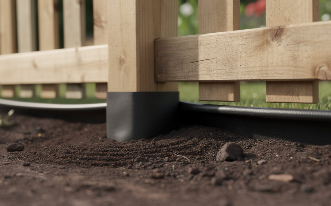 Semelle de clôture anti herbe : pourquoi et comment l&rsquo;installer efficacement