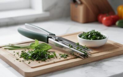 Tout savoir sur les ciseaux à herbes pour une cuisine facile et précise