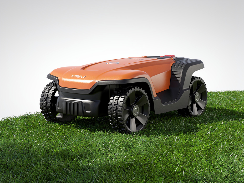 Robot tondeuse Worx Vision Cloud 4WD WR340E