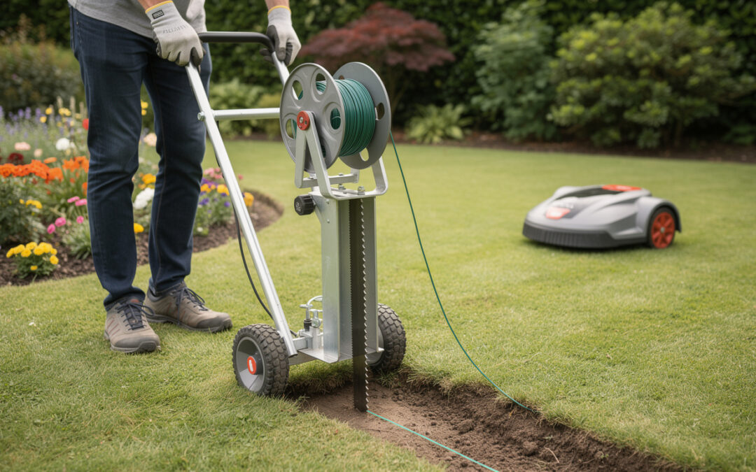 Appareil pour enterrer fil robot tondeuse : comment choisir et utiliser cet outil indispensable