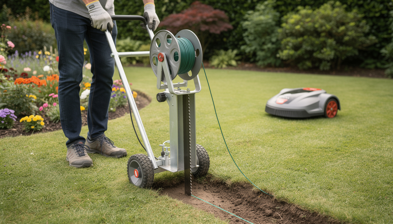 découvrez comment choisir et utiliser un appareil pour enterrer le fil de votre robot tondeuse : critères, conseils pratiques et étapes d’installation.