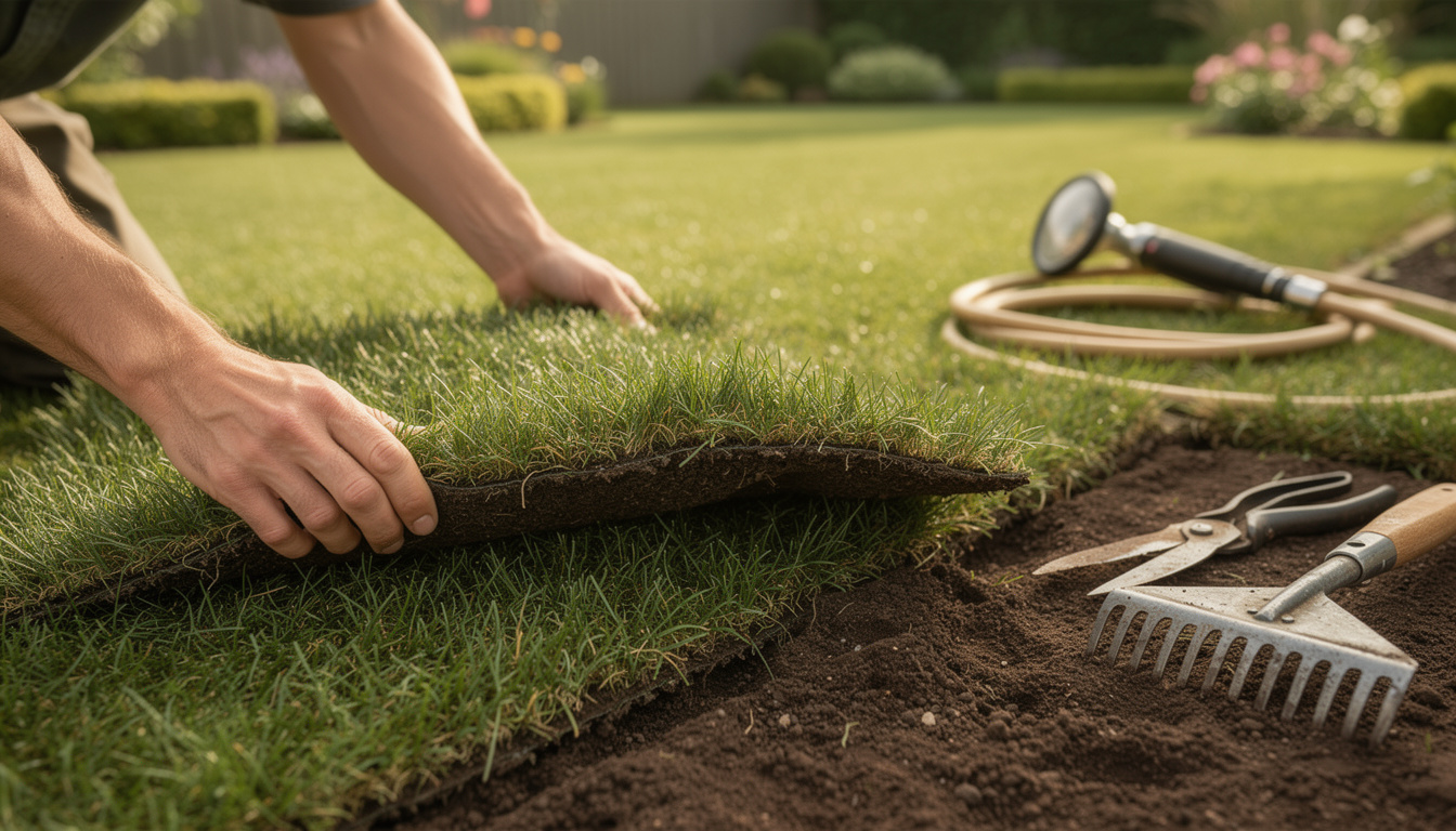découvrez comment choisir une bande de gazon naturel adaptée à votre jardin et adoptez les bons gestes pour la poser, l’arroser et l’entretenir durablement.