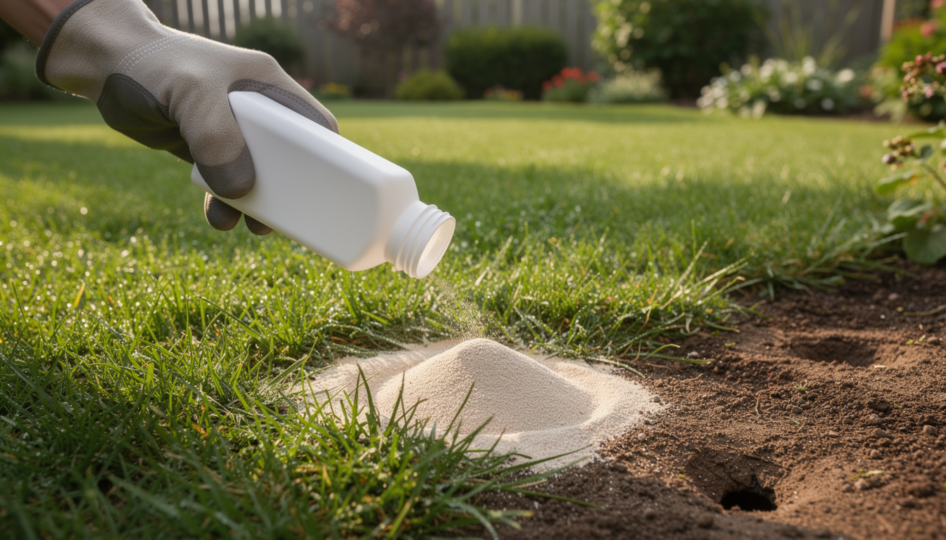 découvrez comment choisir et utiliser une poudre anti-fourmis pour protéger efficacement votre gazon, tout en préservant votre pelouse.