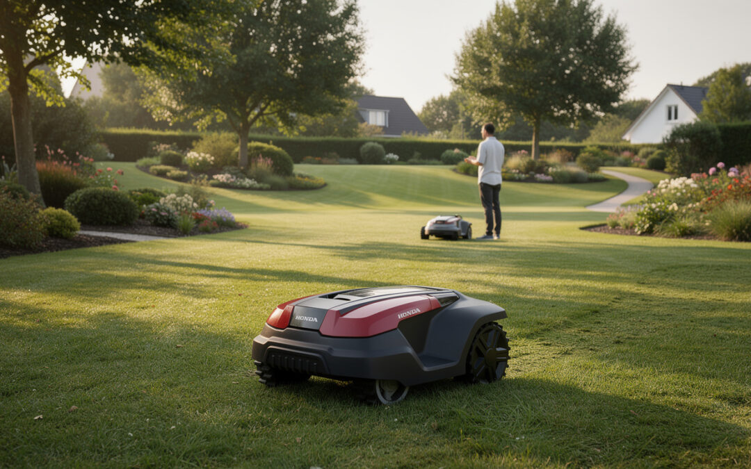 Robot tondeuse honda 4000m2 : comment bien choisir le modèle adapté à votre grand jardin
