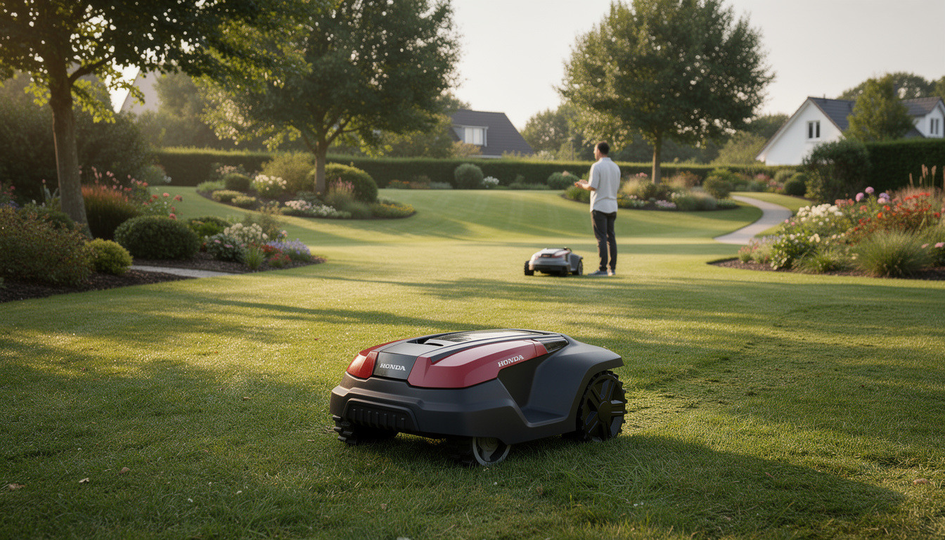 découvrez comment choisir un robot tondeuse honda adapté à un jardin de 4 000 m² : superficie, pente, autonomie et fonctionnalités à comparer.