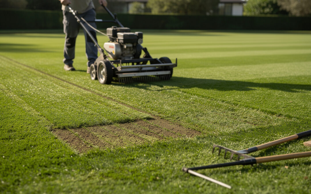 Tout savoir sur le gazon de regarnissage professionnel pour un terrain impeccable