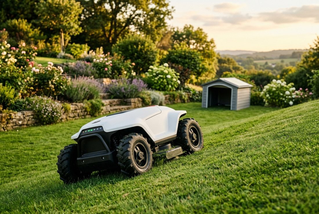 Robot tondeuse Segway Navimow i205 AWD + garage